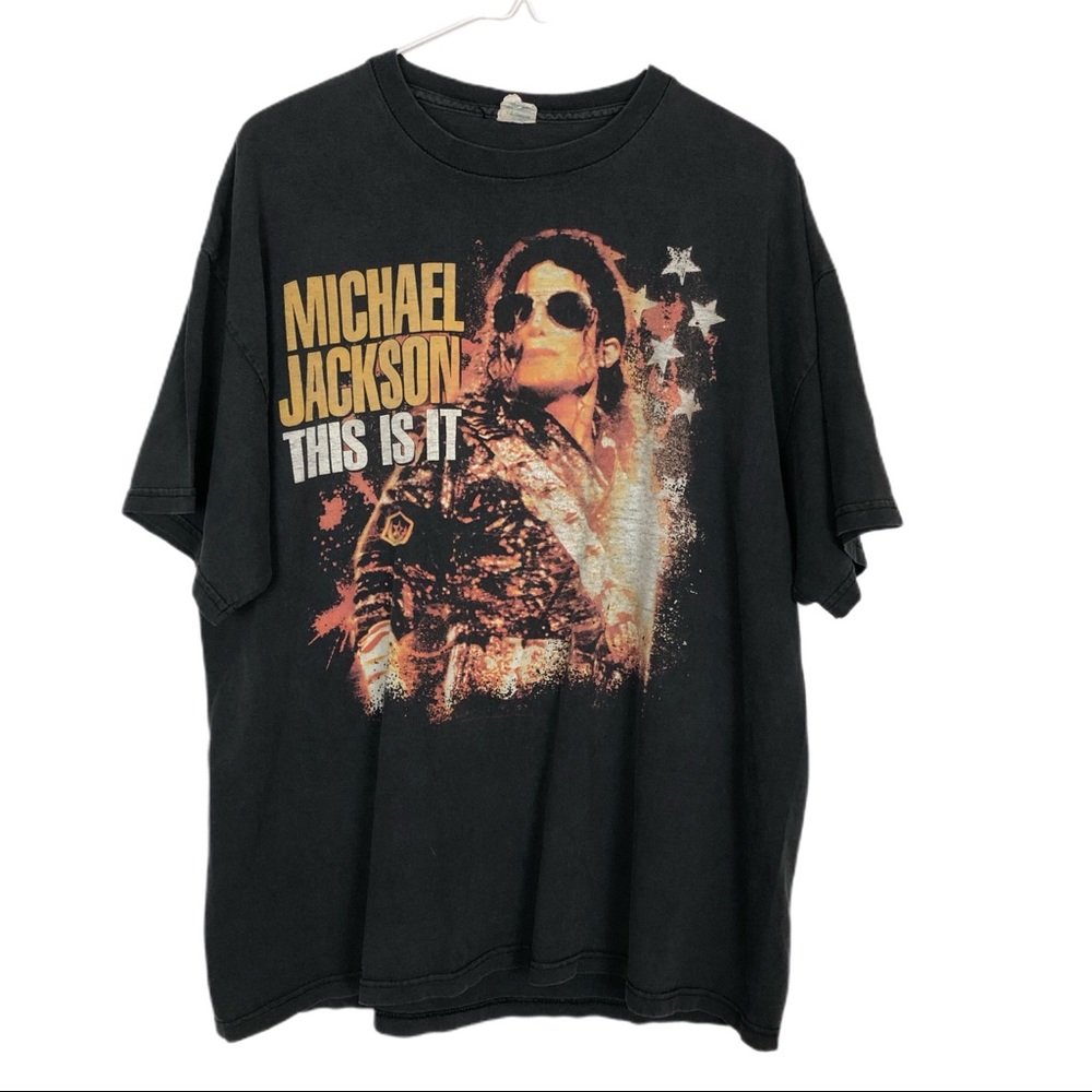 Michael Jackson This Is It Vintage Tour Shirt